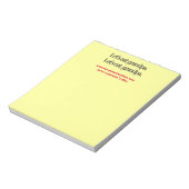 Laten we opa Notitieblok eten (Linkerzijde)