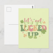 Laten we opgeruimd worden briefkaart (Voorkant / Achterkant)