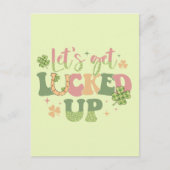 Laten we opgeruimd worden briefkaart (Voorkant)