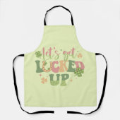 Laten we opgeruimd worden schort (Voorkant)