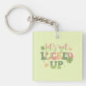 Laten we opgeruimd worden sleutelhanger (Voorkant)