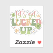 Laten we opgeruimd worden sticker (Vel)