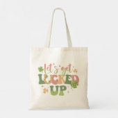 Laten we opgeruimd worden tote bag (Achterkant)