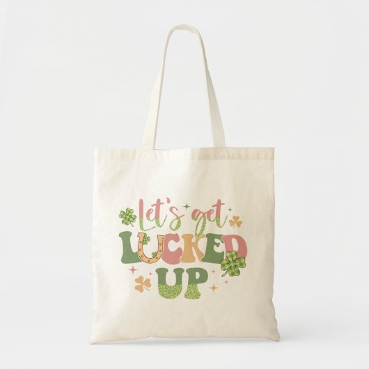 Laten we opgeruimd worden tote bag (Voorkant)