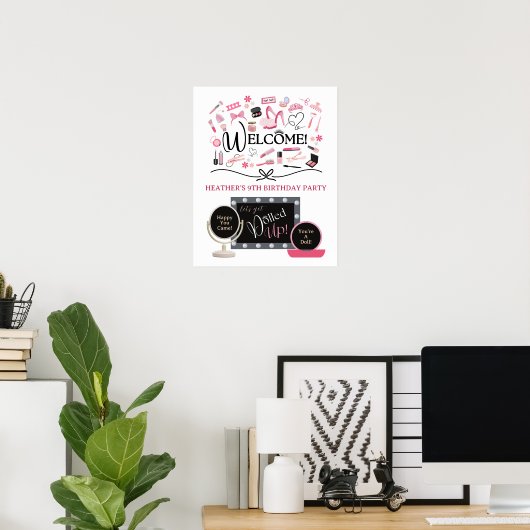 Laten we opgetuimeld welkom Poster (Thuiskantoor)