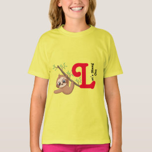 Laten we ophangen   Cute Hanging Sloth Funny T-Shi T-shirt