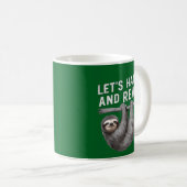 Laten we ophangen en lezen grappige boek lezen lie koffiemok (Voorkant rechts)