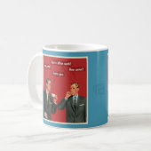 Laten we ophangen na het werk. koffiemok (Voorkant links)