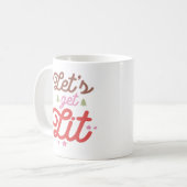 Laten we oplichten, Kerstmis Koffiemok (Voorkant links)