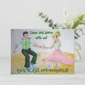 Laten we opnieuw draaien om dansende steen en rols kaart (Staand voorkant)