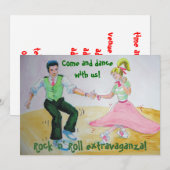 Laten we opnieuw draaien om dansende steen en rols kaart (Voorkant / Achterkant)