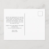 Laten we opnieuw proberen om de datum van het huwe aankondigingskaart (Achterkant)