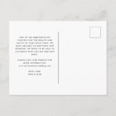 Laten we opnieuw proberen om de datum van het huwe aankondigingskaart (Achterkant)