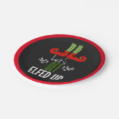 Laten we opstaan. papieren bordje (Gekanteld)