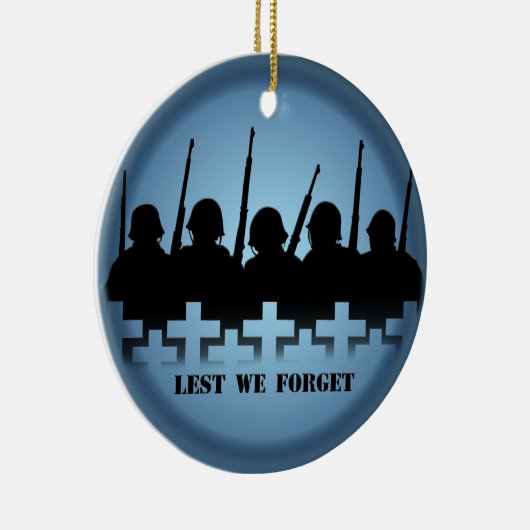 Laten we Ornament gepersonaliseerde Memorial Gift  (Rechts)