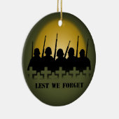 Laten we Ornament gepersonaliseerde Memorial Gift  (Rechts)