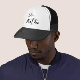 Laten we Par T-shirt Golf hebben Trucker Pet