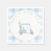 Laten we Par-T-shirt Golf Theme Party Servetten (Voorkant)