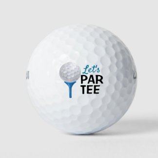 Laten we PAR T-SHIRT golfballen