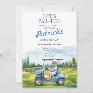 Laten we par-T-shirt golfen op elke leeftijd Verja Kaart