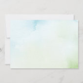 Laten we Par-t-shirt golfverjaardagsuitnodiging Kaart (Achterkant)