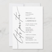 Laten we Par-tea, Vrijgezellenfeest Feestviering Kaart (Voorkant)