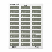 Laten we Par-tee Golf 1e Verjaardag Etiket (Full Sheet)