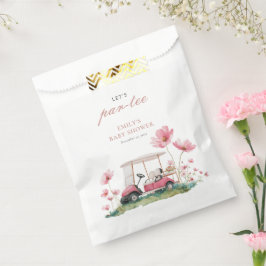 Laten we Par-tee Golf Baby Shower Bedankzakje