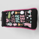 Laten we Par Tee Golf Coquette Golf-liefhebber Cad Golfheadcover (Voorkant)