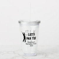 Laten we Par Tee Golf Golfen Verjaardagsfeestje vo