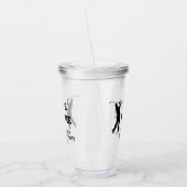 Laten we Par Tee Golf Golfen Verjaardagsfeestje vo Acryl Drinkbeker (Links)