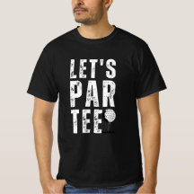 Laten we Par Tee Grappige Golf-grap Golfer Cadeau