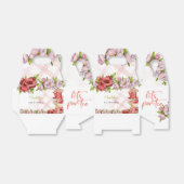 Laten we para-thee, thee bloemige verjaardag bedankdoosjes (Uitgevouwen)