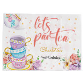 Laten we para-thee, thee kinderen verjaardag groot cadeauzakje (Achterkant)