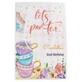 Laten we para-thee, thee kinderen verjaardag medium cadeauzakje (Voorkant)