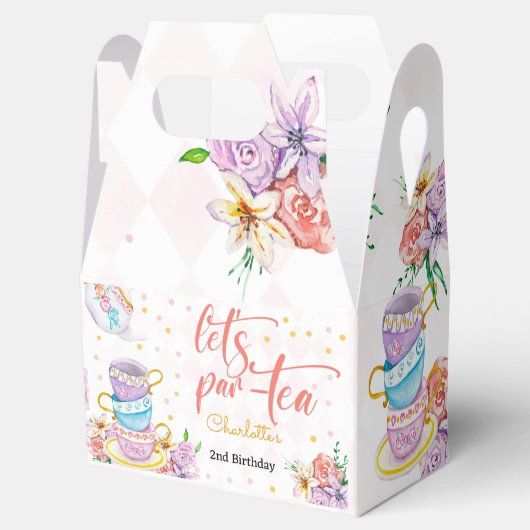 Laten we para-thee, thee verjaardag bedankdoosjes (Geopend)