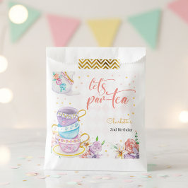 Laten we para-thee, thee verjaardag bedankzakje