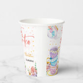 Laten we para-thee, thee verjaardag papieren bekers (Rechts)