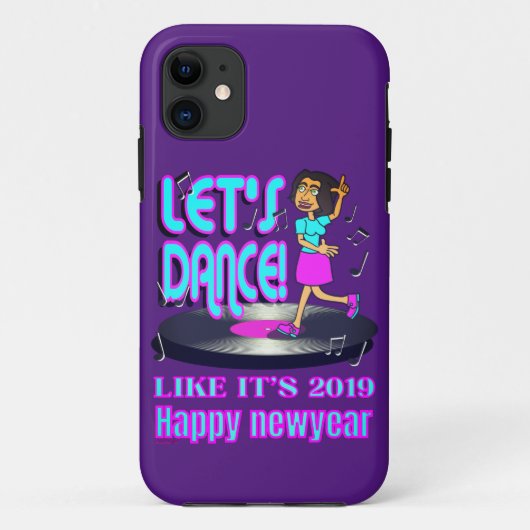 LATEN WE PARTIJEN ZOALS HET 2019 grappige, gelukki Case-Mate iPhone Case (Achterkant)
