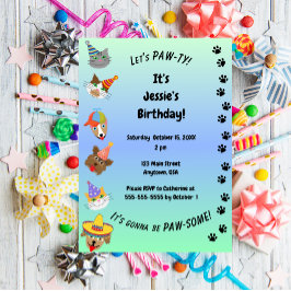 Laten we PAW-ty Kaart