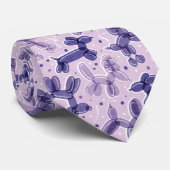 Laten we paw-ty! // Party vorm buigbare ballon hon Stropdas (Opgerold)