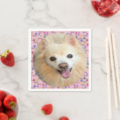 Laten we Paw-ty zijn! aangepaste hond Servet (Insitu)