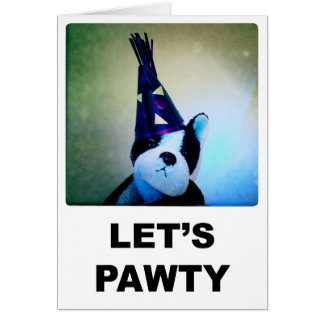 Laten we Pawty Card gebruiken