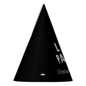 Laten we Pawty Dog Birthday Party Pet Modern Feesthoedjes (Links)