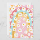 Laten we Pawty Dog Retro Groovy Girl Birthday noem Kaart (Achterkant)