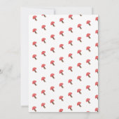 Laten we pawty! kinderen verjaardagsfeestje kaart (Achterkant)