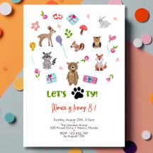 Laten we pawty! kinderen verjaardagsfeestje