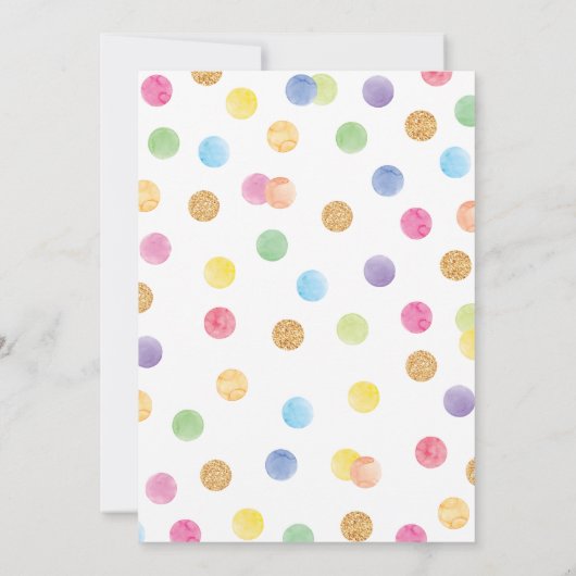 Laten we Pawty Puppy Dog Verjaardag uitnodiging (Achterkant)