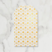 Laten we Pawty zijn! Schattige Cat 2e verjaardagsf Cadeaulabels (Voorkant)