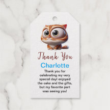 Laten we Pawty zijn! Schattige Cat 2e verjaardagsf